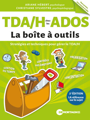 cover image of TDA/H chez les ados--La boîte à outils